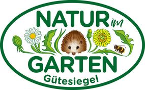 Gütesiegel Natur im Garten für Bio Produkte
