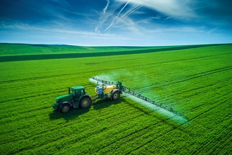 Blattfüngung in der Landwirtschaft